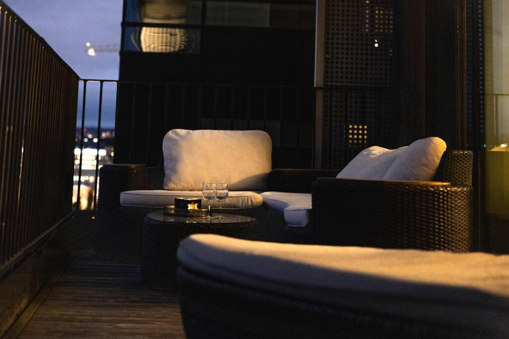 Modern 3Bed Room Sea View Apartment @ Oslo Barcode المظهر الخارجي الصورة