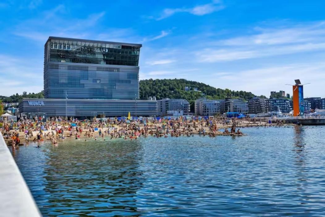 Modern 3Bed Room Sea View Apartment @ Oslo Barcode المظهر الخارجي الصورة